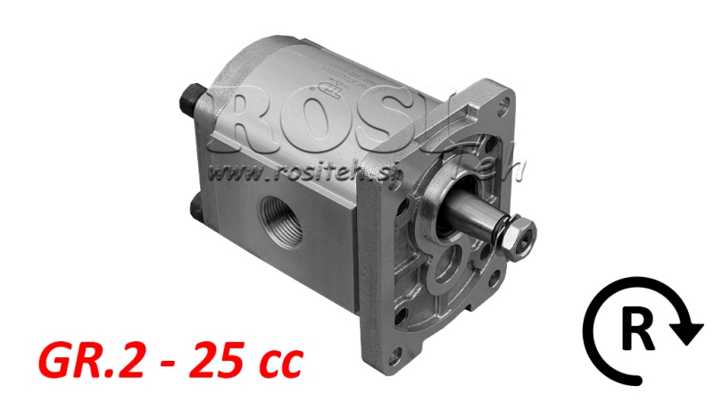 POMPA HYDRAULICZNA GR.2 25 CC PRAWE - GWINT