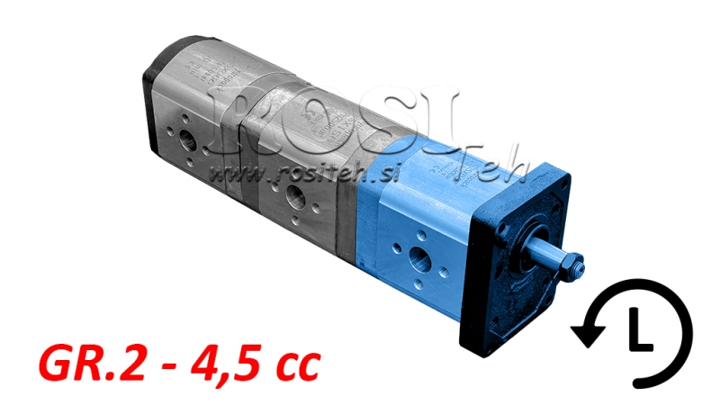 POMPA HYDRAULICZNA 20A4,5X067 PRZEDNI GR.2 4,5 CC LEWY