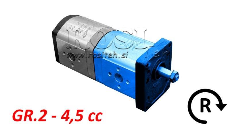 POMPA HYDRAULICZNA 20C4,5X067 PRZEDNI GR.2 4,5 CC PRAWA