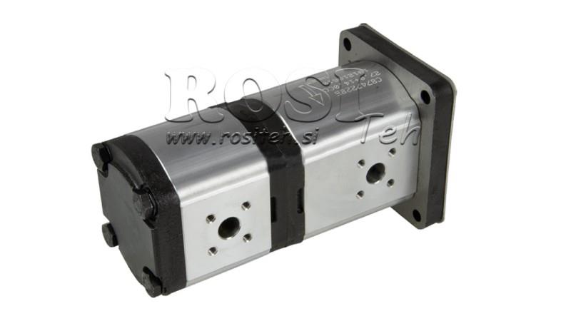 POMPA HYDRAULICZNA TRAKTORA - OEM 87472285 - SERIA CNH T4 26 15 cc LEWA