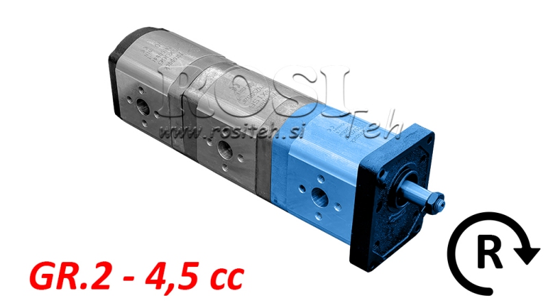 POMPA HYDRAULICZNA 20C4,5X067 PRZEDNI GR.2 4,5 CC PRAWY