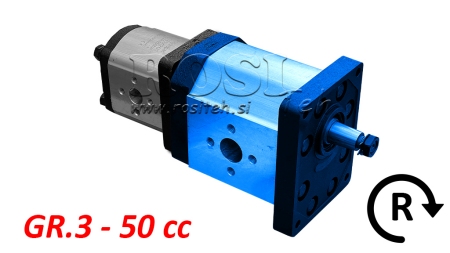 POMPA HYDRAULICZNA 30C50X198 PIERWSZA GR.3 GR.2 50 CC PRAWA