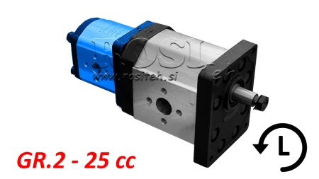 POMPA HYDRAULICZNA 20A25X201 DRUGA GR.2 25 CC LEWA